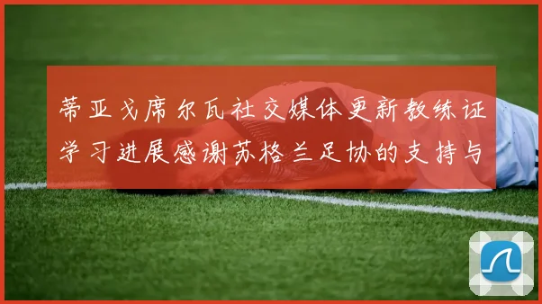 蒂亚戈席尔瓦社交媒体更新教练证学习进展感谢苏格兰足协的支持与帮助